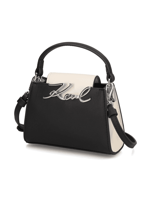 Kabelka Karl Lagerfeld K/Signature Nano TPH BAG BL/WH