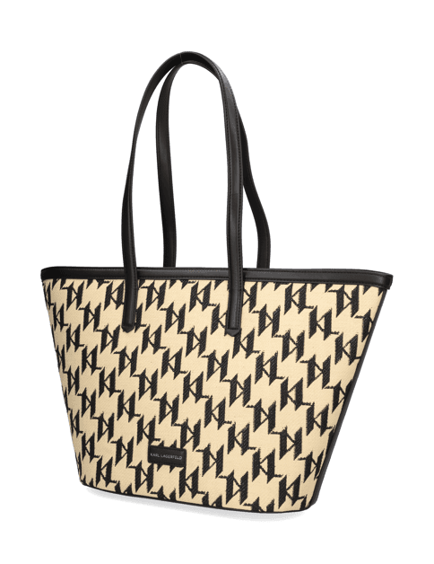Kabelka Shopper Karl Lagerfeld, béžová