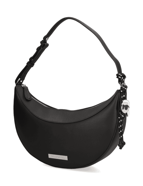 Kabelka Karl Lagerfeld Ikon Smooth Halfmoon SHB