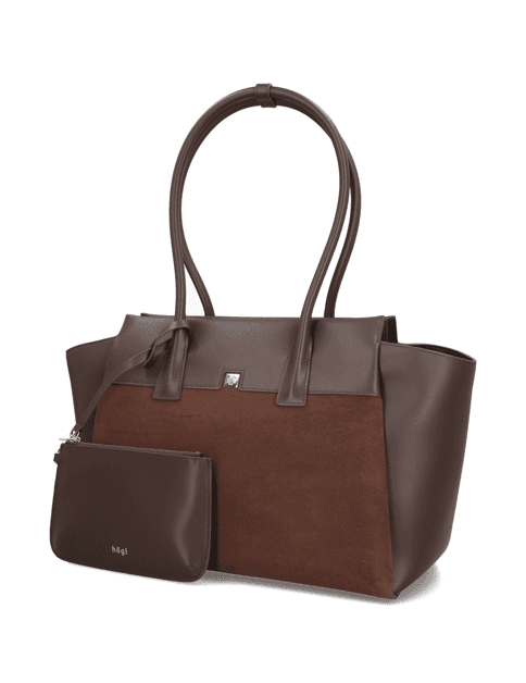 Kabelka Shopper Högl, hnědá