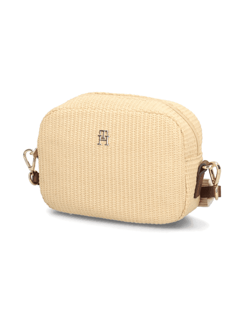 Kabelka přes rameno Tommy Hilfiger Popette Camera BAG Raffia