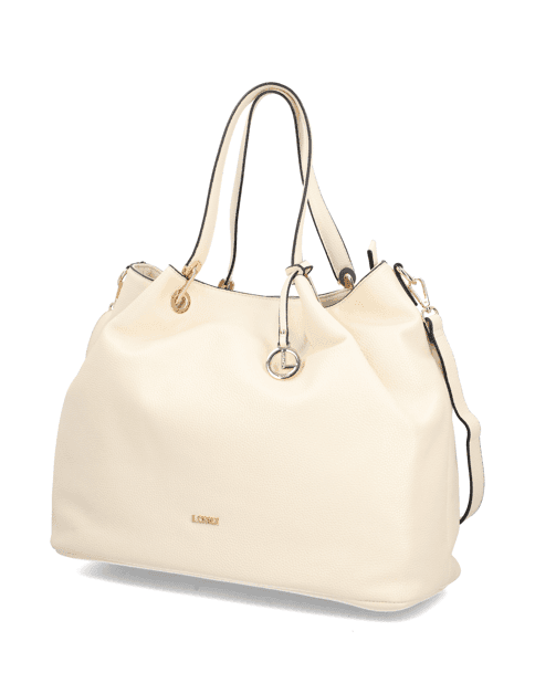 Kabelka L.Credi Big slouchy bag Ebony, hnědá