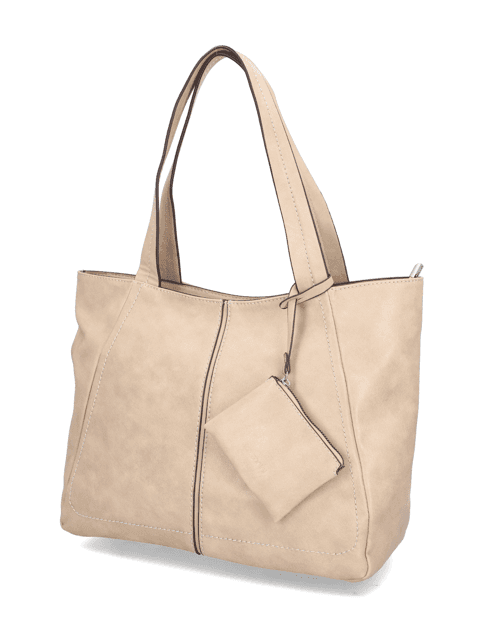 Kabelka Shopper Lazzarini, béžová