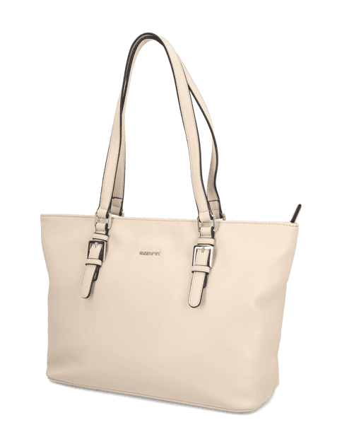 Kabelka Shopper Lazzarini, béžová