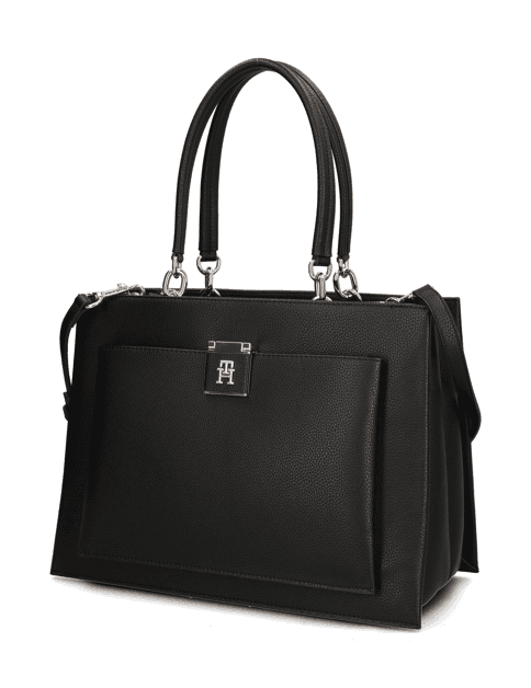 Kabelka Shopper Tommy Hilfiger, černá