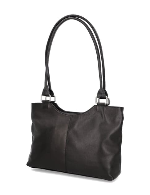 Kabelka Shopper Lazzarini, černá