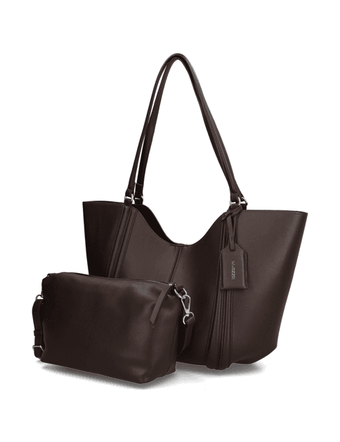 Kabelka Shopper Lazzarini, hnědá