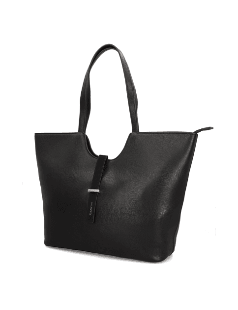 Kabelka Shopper Lazzarini, černá