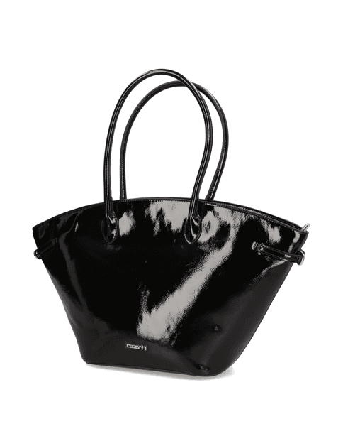 Kabelka Shopper Lazzarini, černá