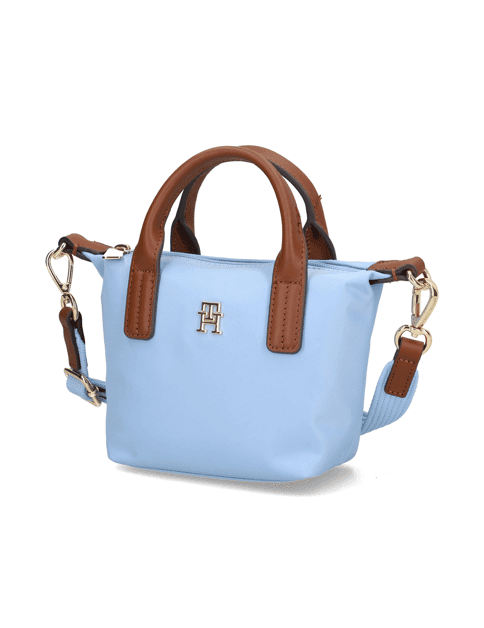 Kabelka přes rameno Tommy Hilfiger Popette Micro Tote, modrá