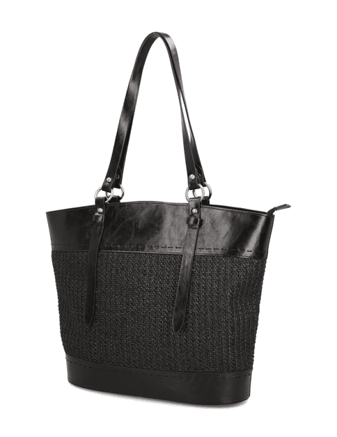 Kabelka Shopper OMG!, černá