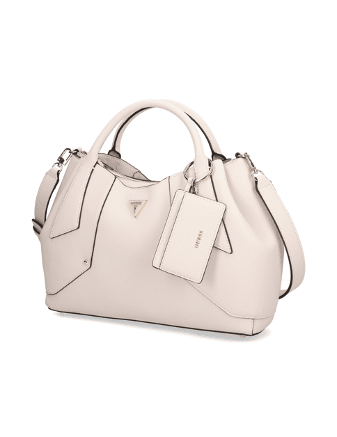 Kabelka Guess Darcy Girlfriend Satchel, béžová