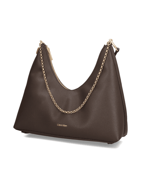 Kabelka Calvin Klein Emblem HW Pebble Shoulder BAG