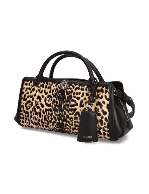 Kabelka Guess Audrey SML Girlfriend Satchel, vícebarevná