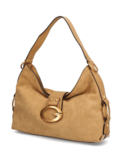 Kabelka Guess Camden Shoulder BAG, hnědá