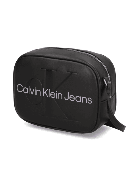 Kabelka přes rameno Calvin Klein Jeans Sculpted Camera BAG18MONO, černá