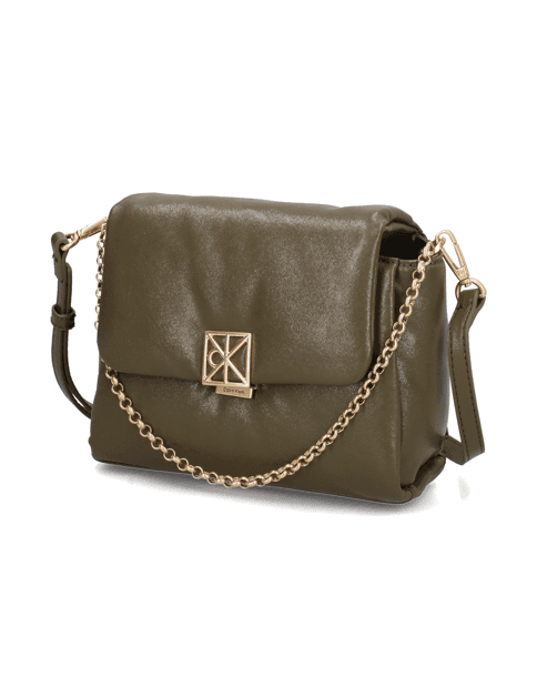 Kabelka přes rameno Calvin Klein Emblem HW Padded Crossbody