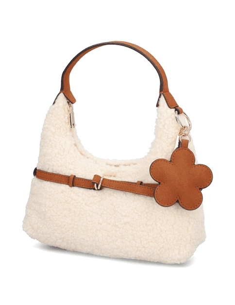 Kabelka přes rameno Guess Taylor Mini Hobo, béžová