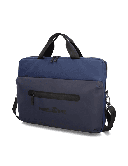 Kabelka NEON Milano Tech Document BAG, modrá