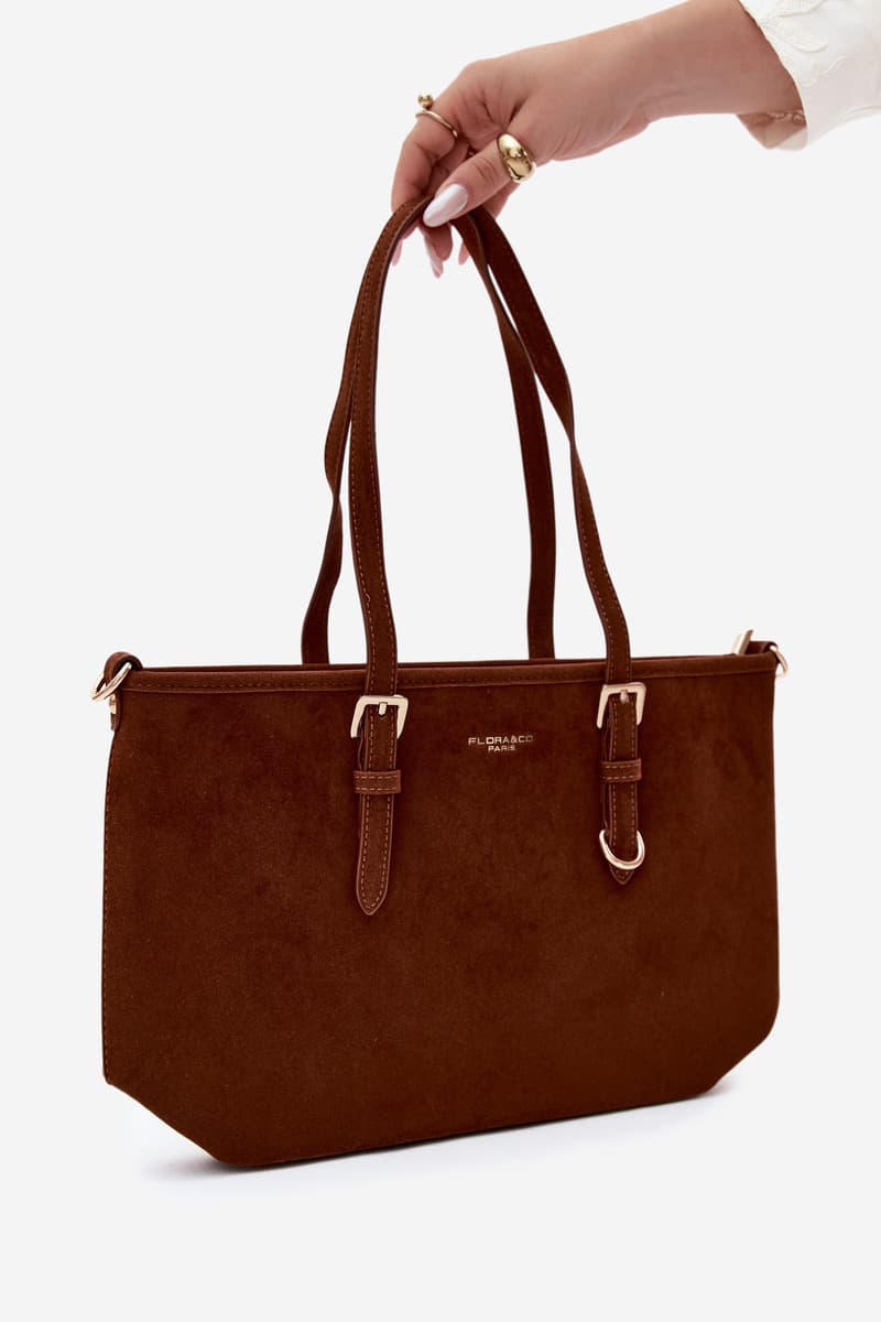Flora&Co Camel Shopper Bag 3
