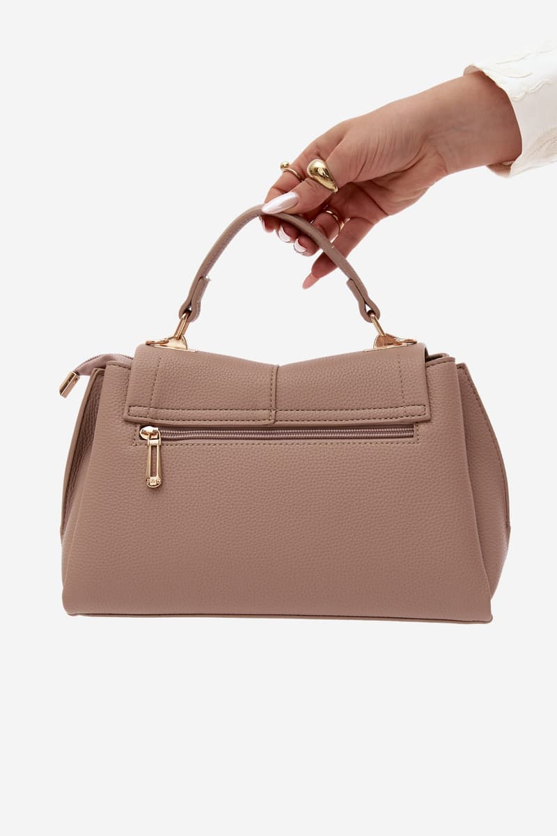 Flora&Co dámská kožená kabelka Beige Sybella 5