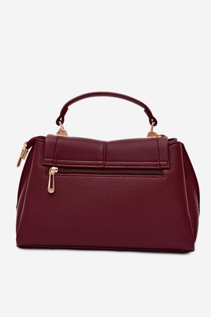 Flora&Co Dámská kabelka z eko kůže, burgundy 4