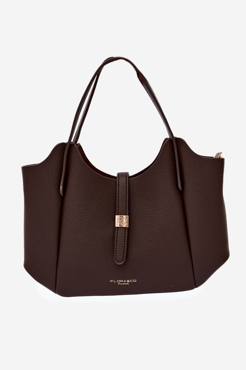 Flora&Co Toffee kabelka z umělé kůže 4