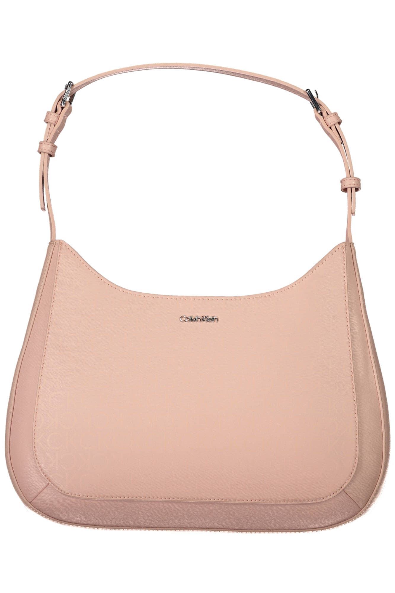Růžová dámská vzorovaná kabelka Calvin Klein 3