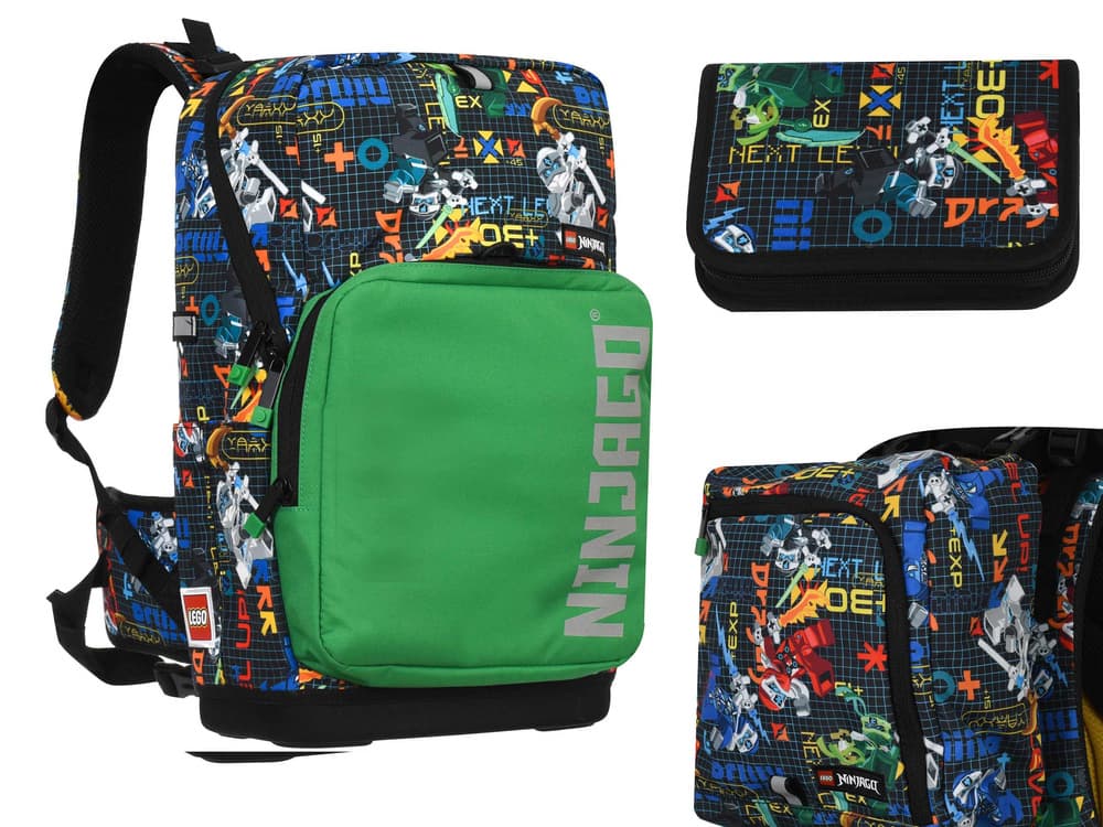 Lego taška přes rameno Ninjago, černá