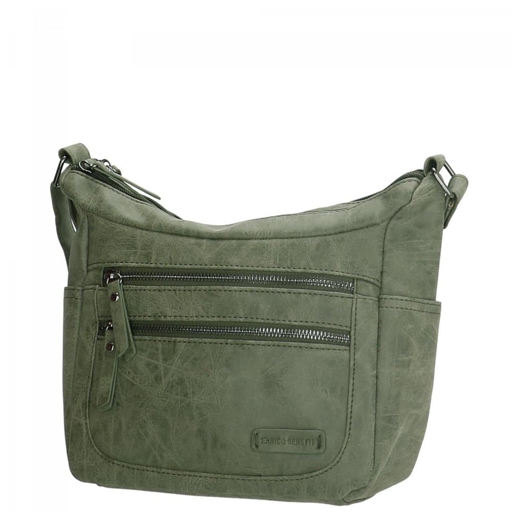 Dámská kabelka přes rameno Enrico Benetti 66343-029 zelená olive 3