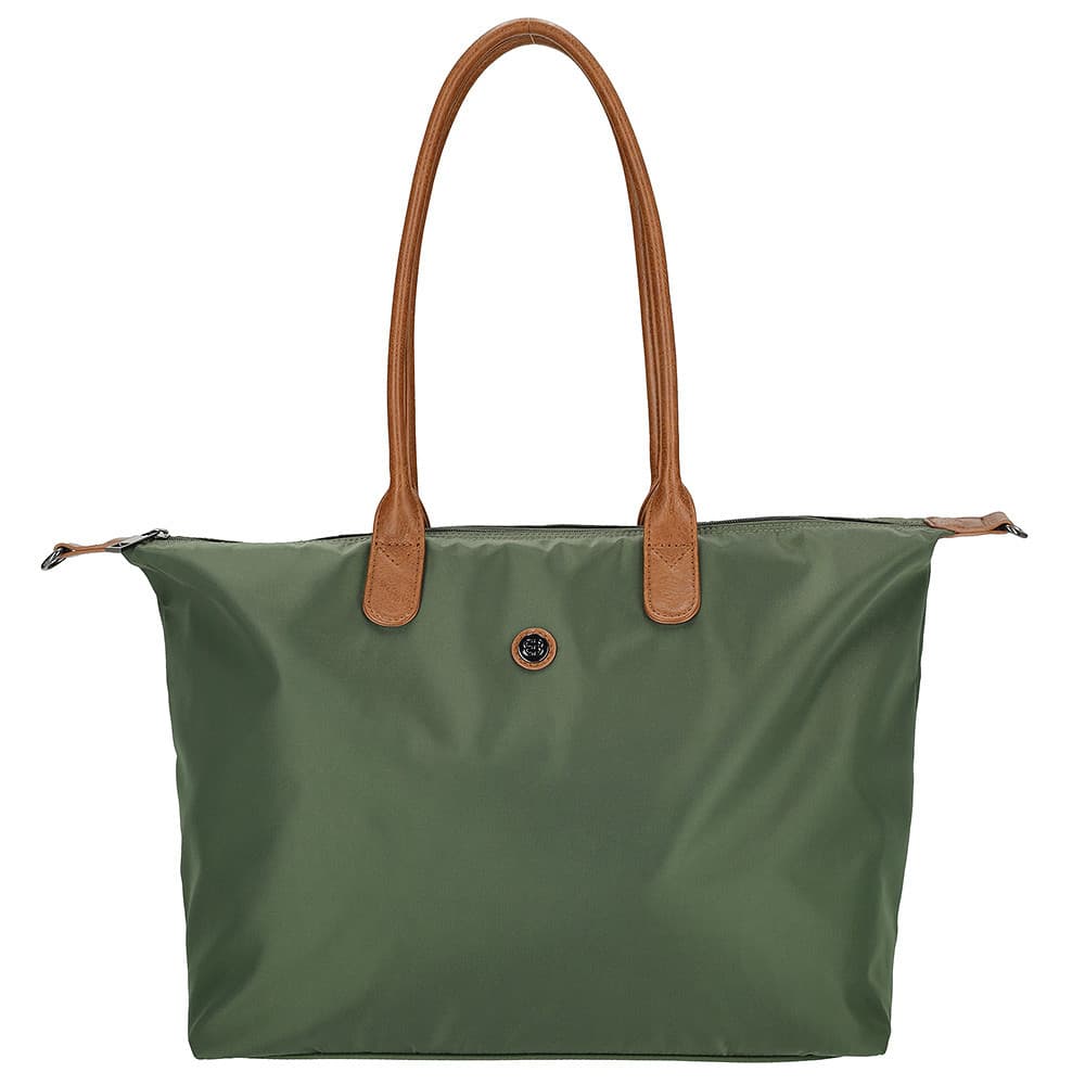 Enrico Benetti Claire Shopper - Stylová velká kabelka 25001-029 zelená 5