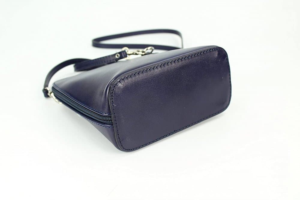 Giglio leather malá dámská kožená kabelka 133 tmavě modrá 4