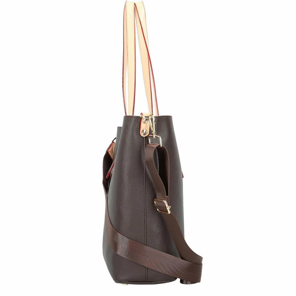 Dámská kabelka Bugatti Ella Shopper L 49362502 tmavě hnědá 4