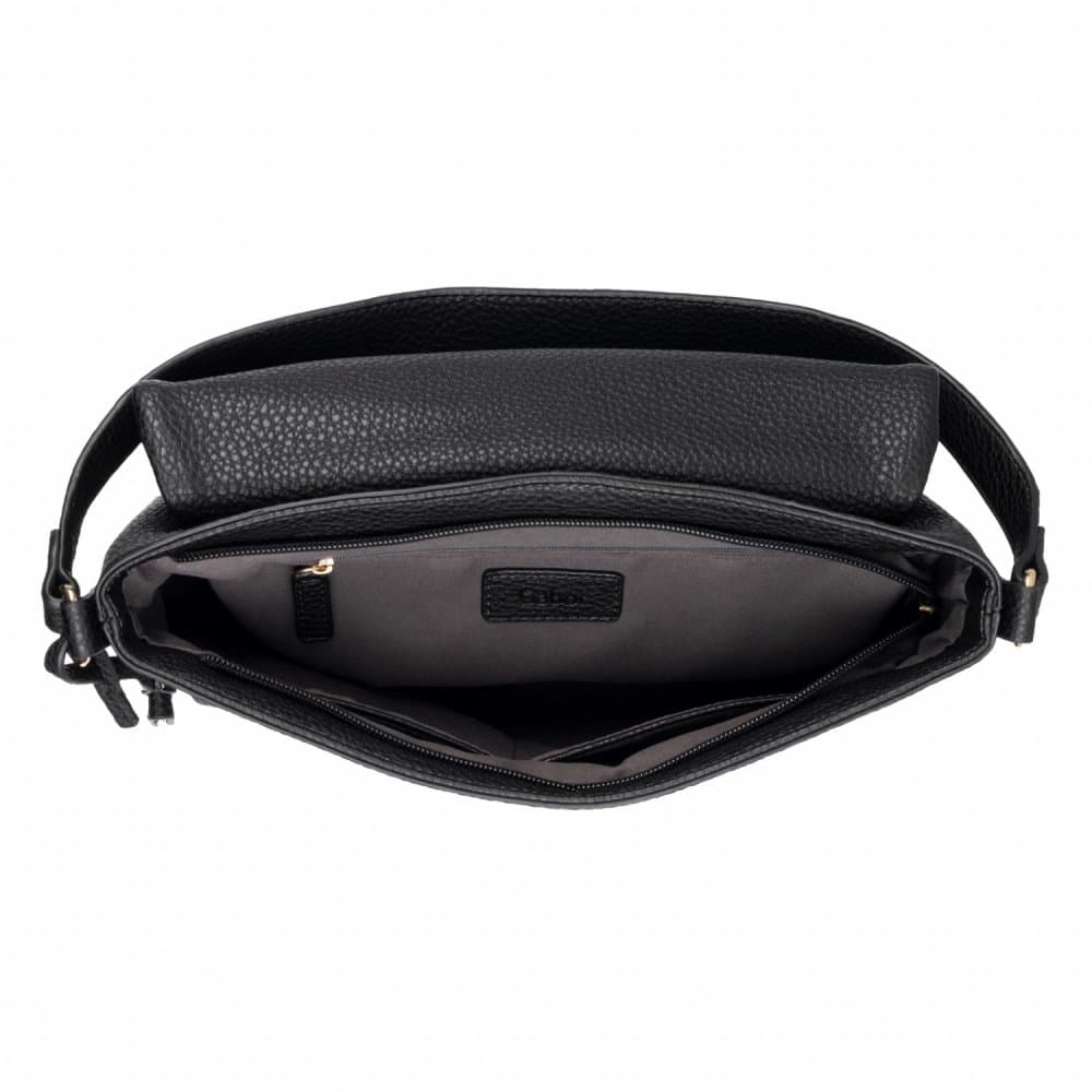 Gabor Gela Flap Bag M Black – elegantní dámská černá kabelka 011648 3
