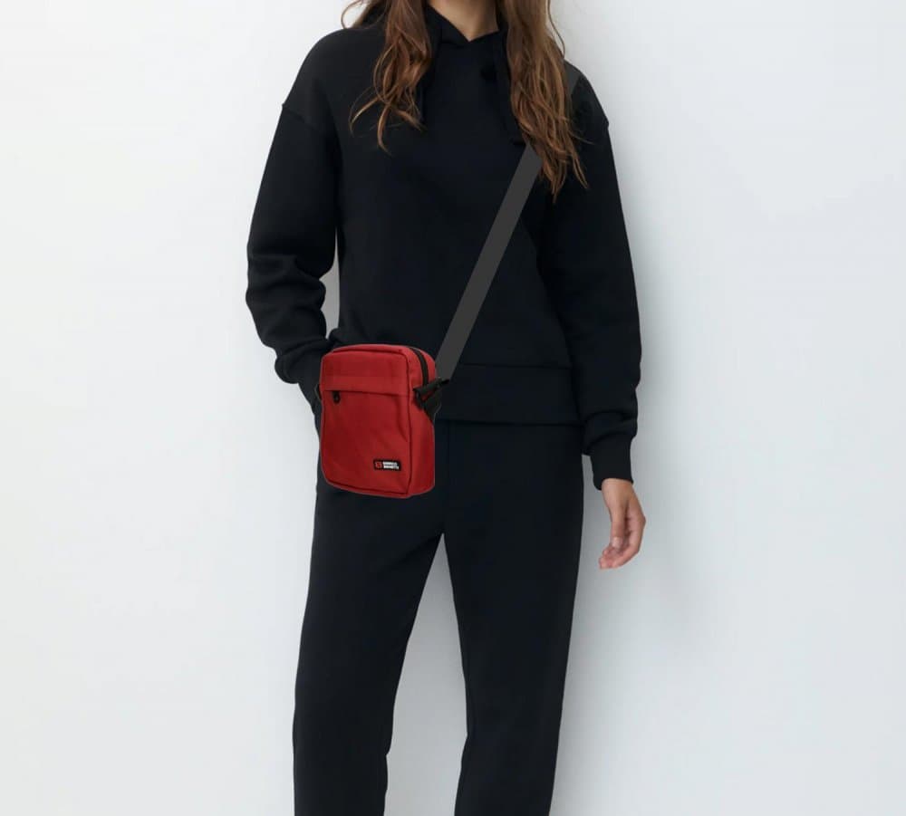 Enrico Benetti Amsterodam 54295-017 červená, crossbody taštička 4