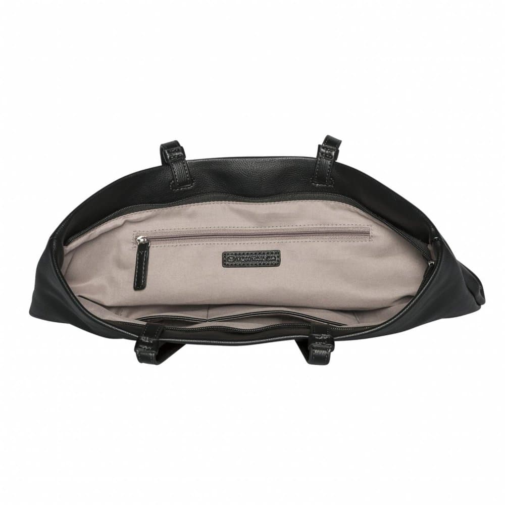 Tom Tailor Rosabel Zip Shopper L , Dámská shopper kabelka A4 černá 26267-60 3
