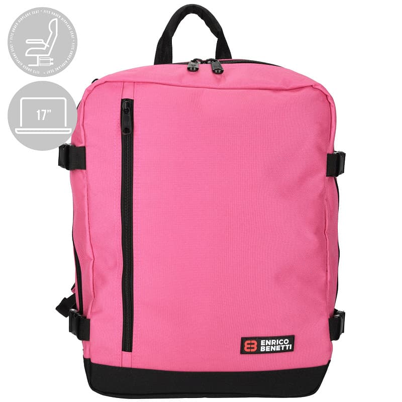 Enrico Benetti Kabinový batoh Amsterdam 40 x 30 x 20 cm 54687-011 fuchsia