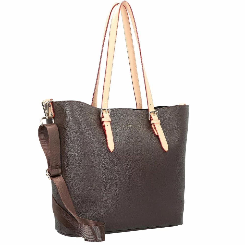 Dámská kabelka Bugatti Ella Shopper L 49362502 tmavě hnědá 3