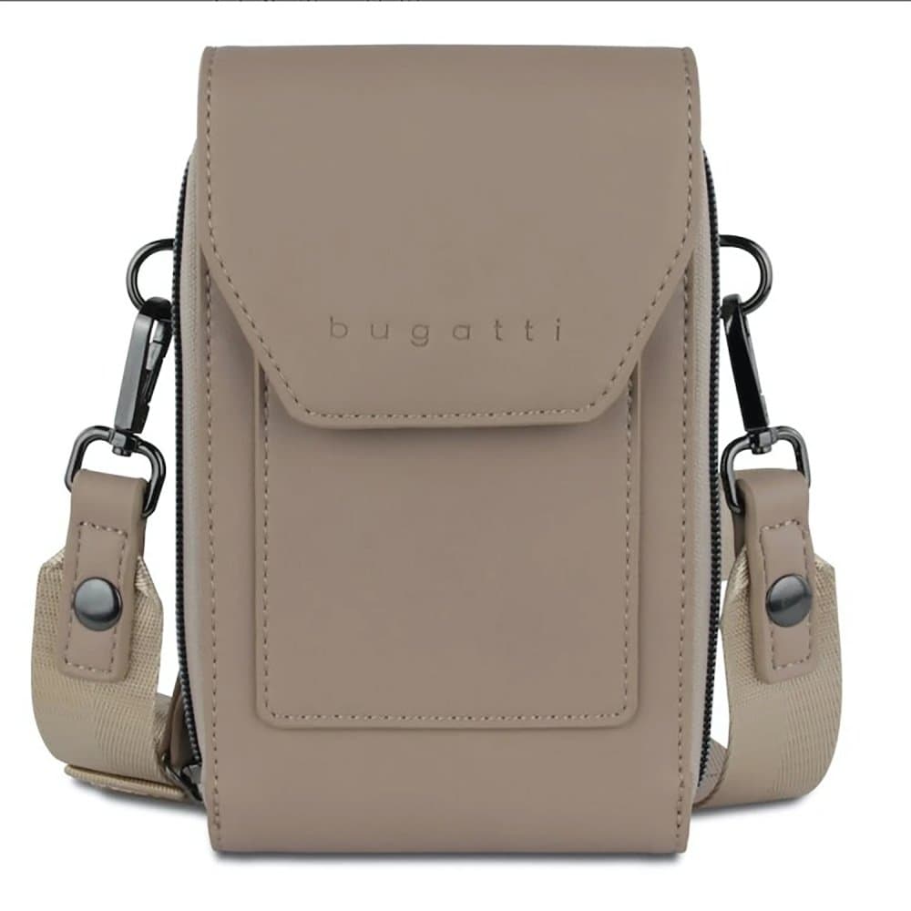 Bugatti Almata Mobile Purse Bag – elegantní dámská crossbody taška na smartphone 49665354 béžová 2
