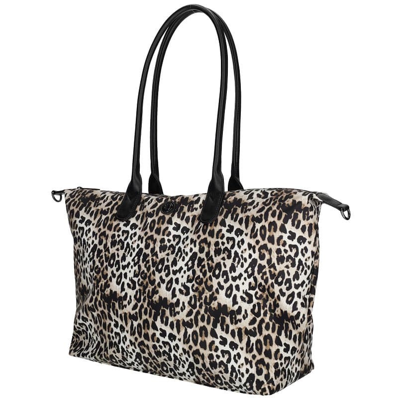 Enrico Benetti Claire Shopper - Stylová velká béžovo-černá kabelka 25001-406 4