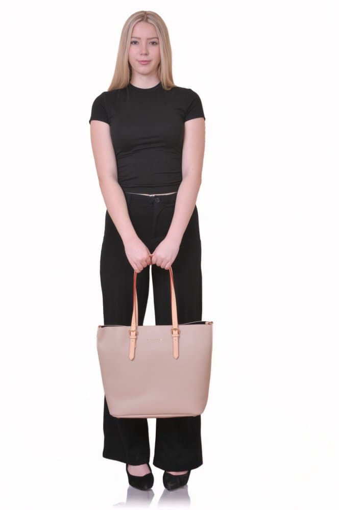 Dámská kabelka Bugatti Ella Shopper L 49362550 béžová 4