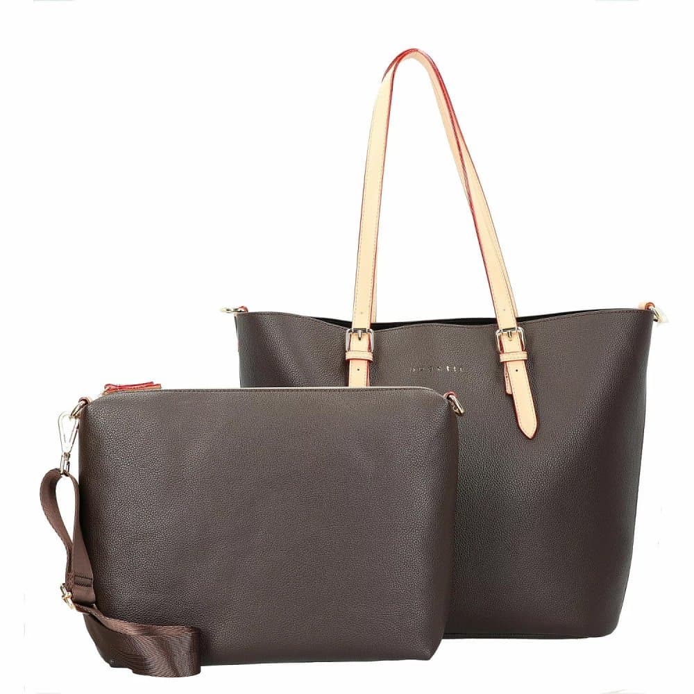 Dámská kabelka Bugatti Ella Shopper L 49362502 tmavě hnědá 2