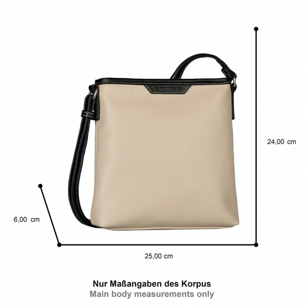 Dámská crossbody kabelka Tom Tailor Leora S – béžová elegantní klasika 11376 5