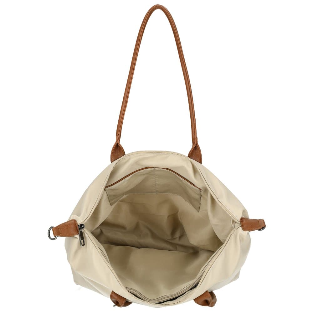 Enrico Benetti Claire Shopper - Stylová velká kabelka 25001-043 béžová 2