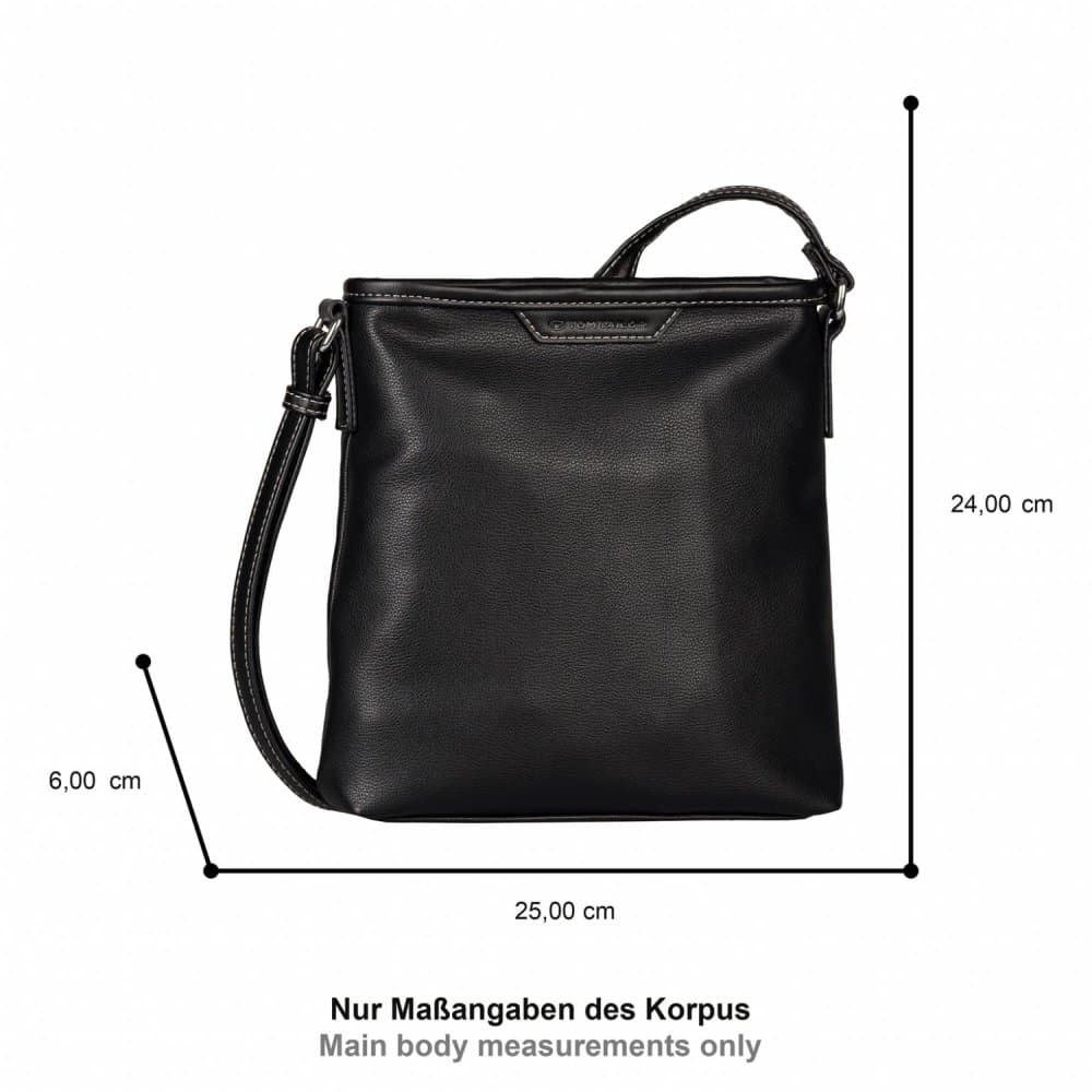 Tom Tailor Leora elegantní kabelka crossbody bag S 11375 černá 5