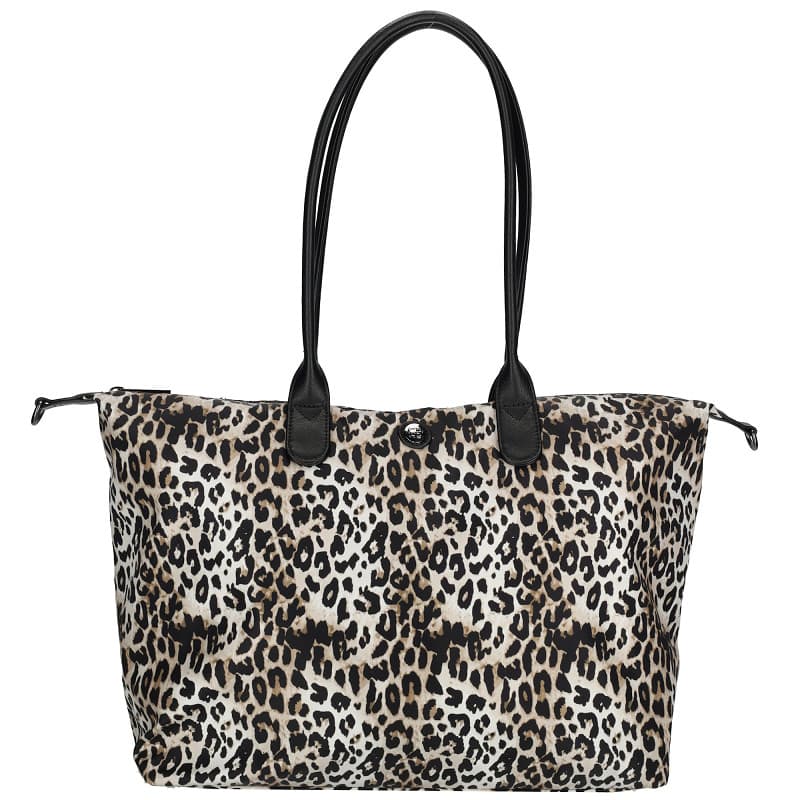 Enrico Benetti Claire Shopper - Stylová velká béžovo-černá kabelka 25001-406 2