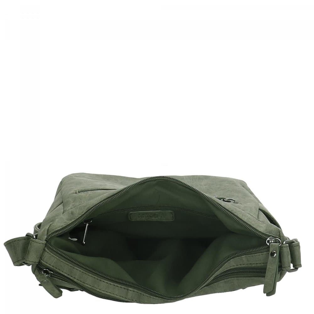 Dámská kabelka přes rameno Enrico Benetti 66343-029 zelená olive 5