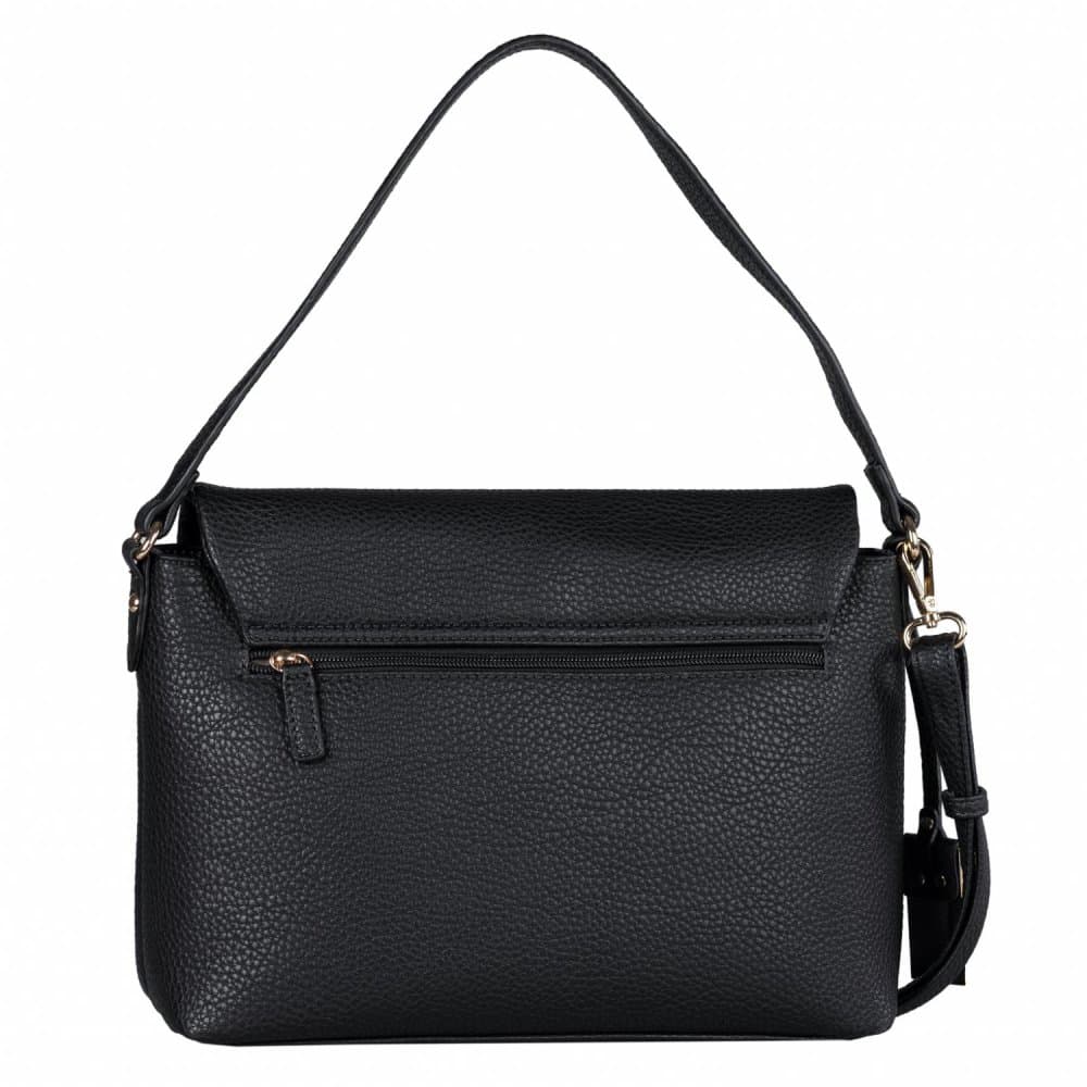 Gabor Gela Flap Bag M Black – elegantní dámská černá kabelka 011648 2