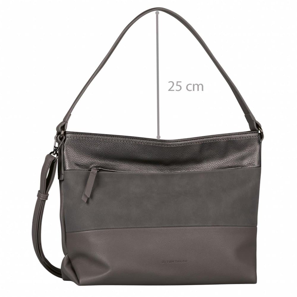 Tom Tailor kabelka Nicolina Hobo bag M 010908 šedá 5