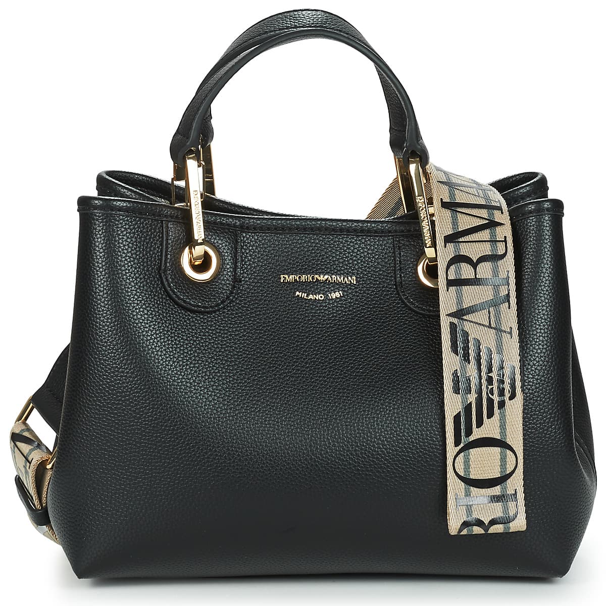 Kabelka Emporio Armani Myea Small Borsa, černá